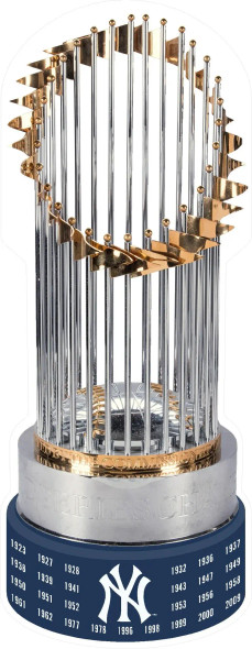 MLB New York Yankees Commissioner's Trophy Acrylic Plaque