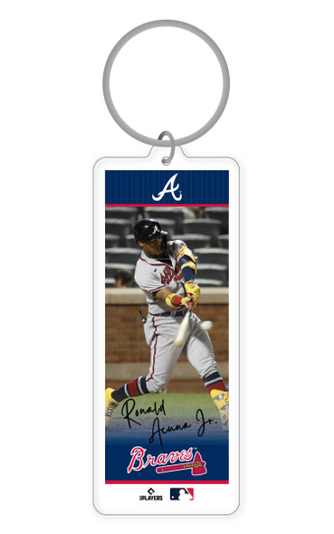 MLB Atlanta Braves Ronald Acua Jr. Acrylic Player Keychain