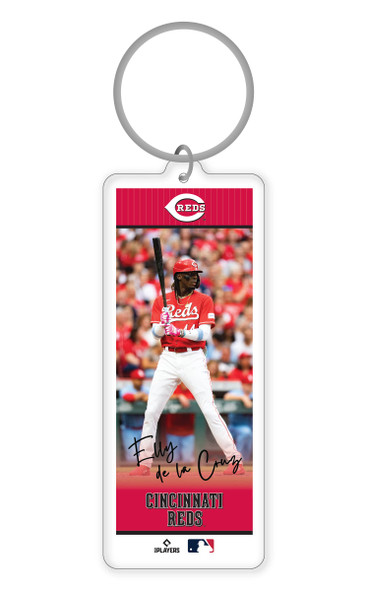 MLB Cincinnati Reds Elly De La Cruz Acrylic Player Keychain