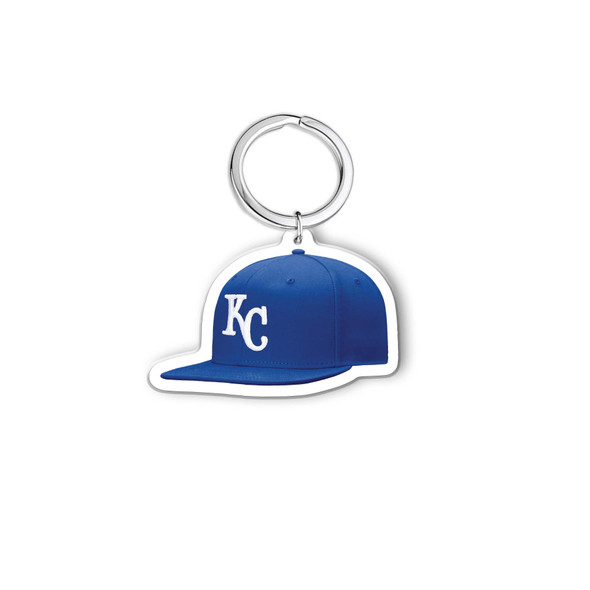 MLB Kansas City Royals Acrylic Keychain - Baseball Cap