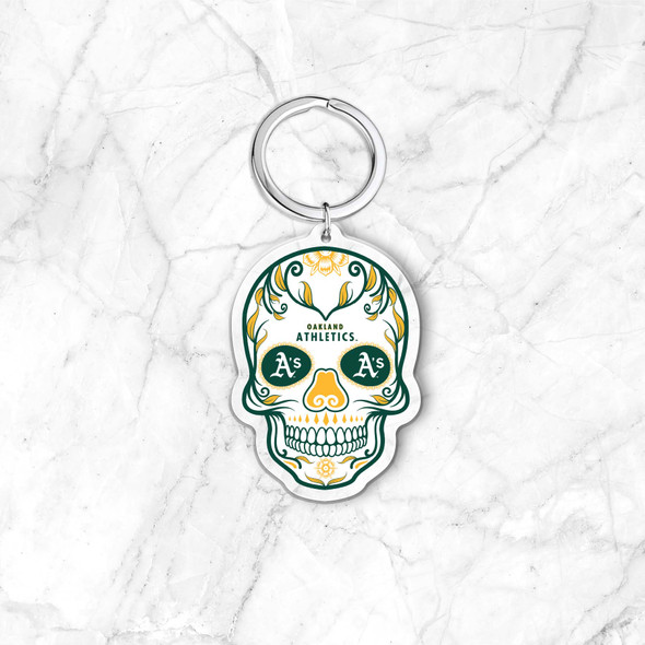MLB Oakland Athletics Acrylic Keychain - Primary Logo