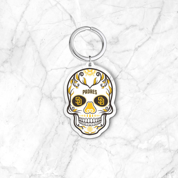 MLB San Diego Padres Acrylic Keychain - Primary Logo