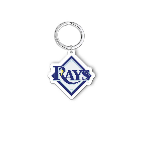 MLB Tampa Bay Rays Acrylic Keychain - Primary Logo