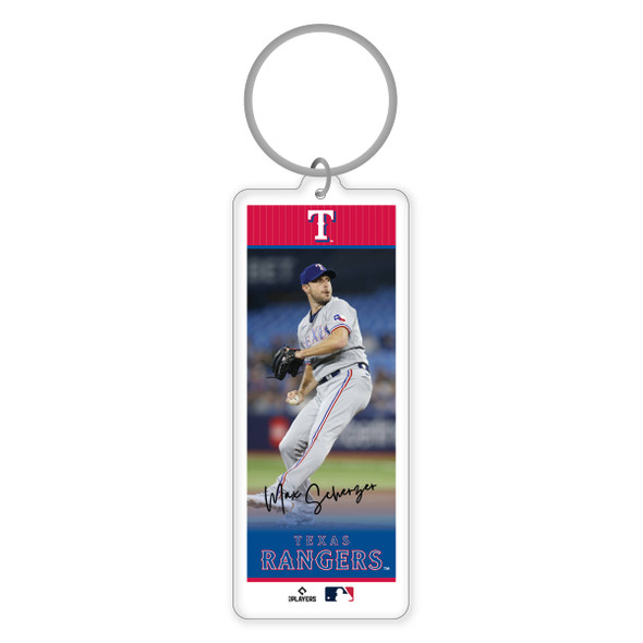 MLB Texas Rangers Acrylic Player Keychain - Corey Seager