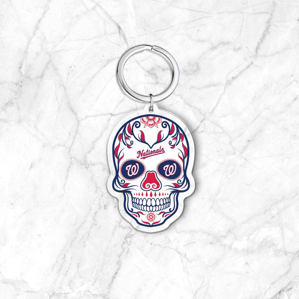 MLB Washington Nationals Acrylic Keychain - Baseball Cap