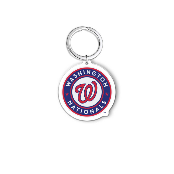 MLB Washington Nationals Acrylic Keychain - Primary Logo