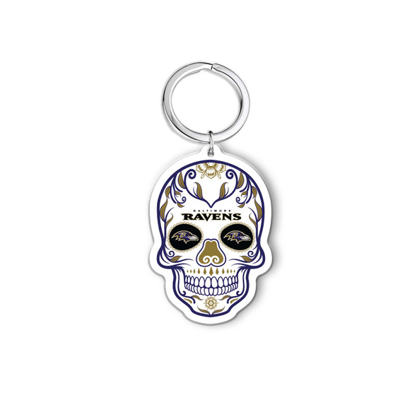 NFL Baltimore Ravens Acrylic Keychain - Primary Logo