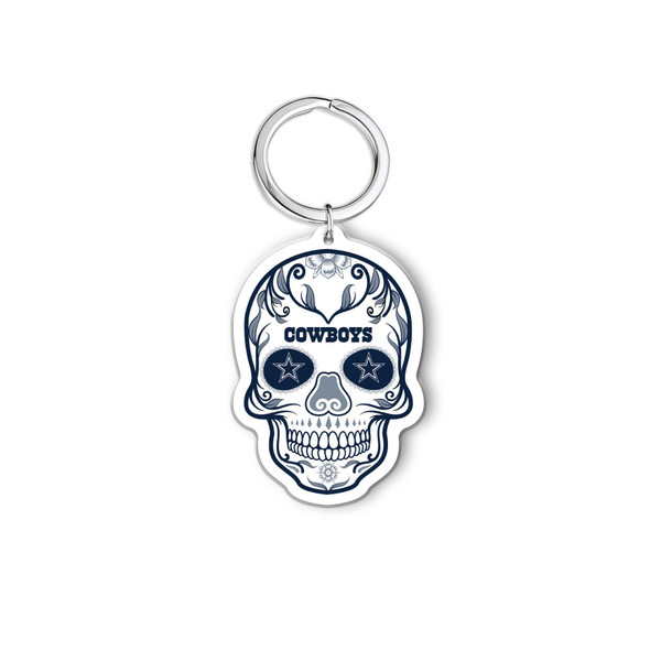 NFL Dallas Cowboys Acrylic Keychain - Helmet