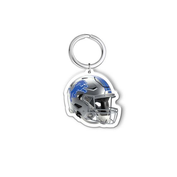 NFL Detroit Lions Acrylic Keychain - Helmet