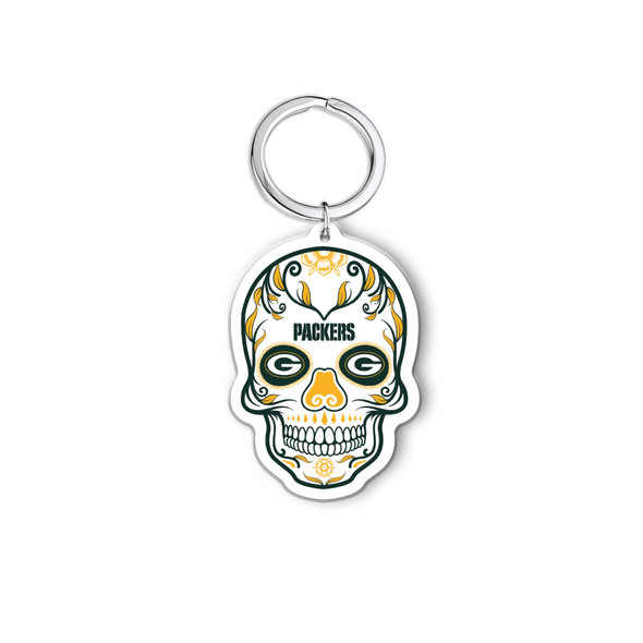 NFL Green Bay Packers Acrylic Keychain - Helmet
