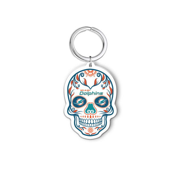 NFL Miami Dolphins Acrylic Keychain - Primary Logo