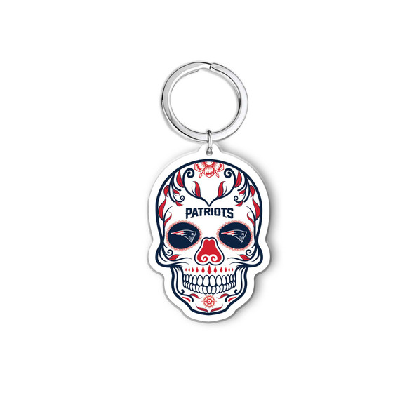 NFL New England Patriots Acrylic Keychain - Helmet