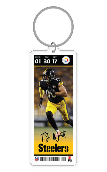 NFL Pittsburgh Steelers Acrylic Player Keychain - Najee Harris