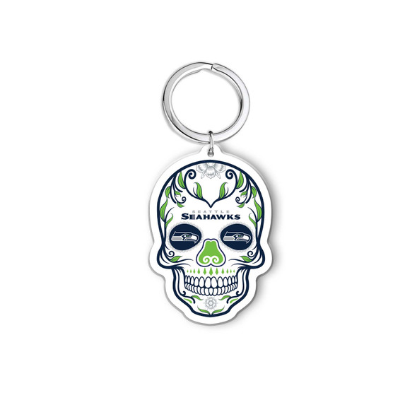 NFL Seattle Seahawks Acrylic Keychain - Primary Logo