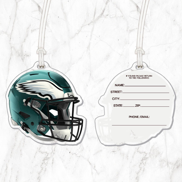 NFL Philadelphia Eagles Acrylic Luggage Tag