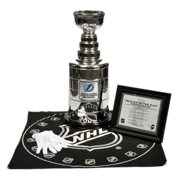 NHL Tampa Bay Lightning 3 Time Champions Replica Stanley Cup