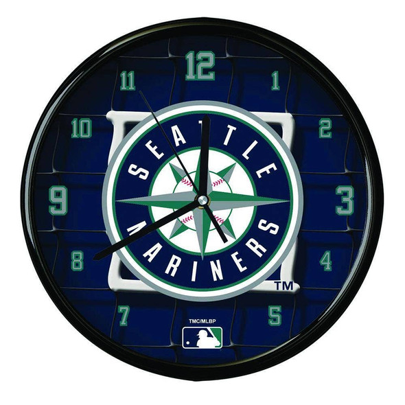 Seattle Mariners 12" Team Net Clock