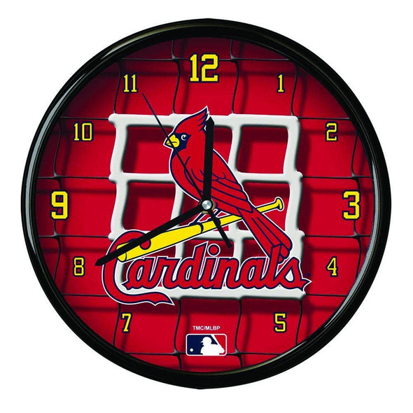 St. Louis Cardinals 12" Team Net Clock