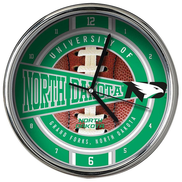 North Dakota Chrome Clock