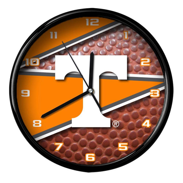 Tennessee Orange 12" Football Clock