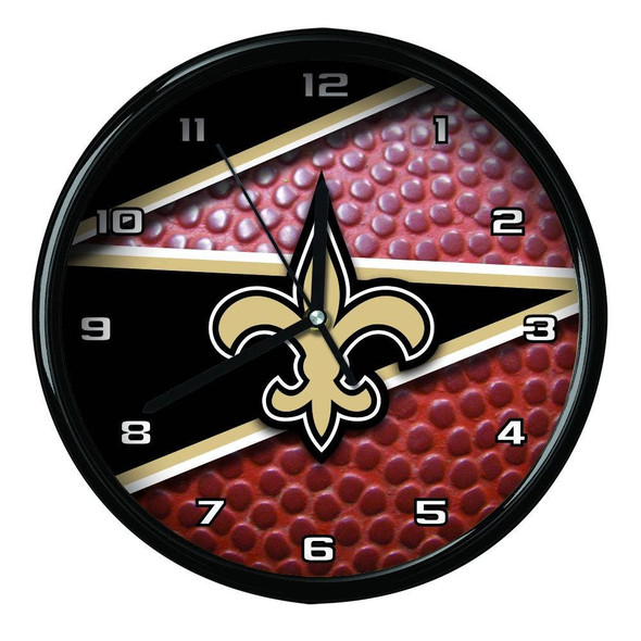 New Orleans Saints 12" Football Clock