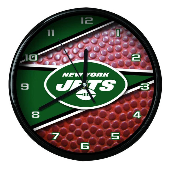 New York Jets 12" Football Clock