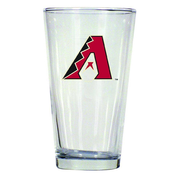 Arizona Diamondbacks 16oz Pint Glass w/Color Logo