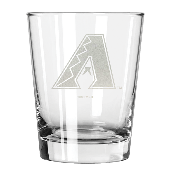 Arizona Diamondbacks 15oz Old Fashioned w/Etched Logo
