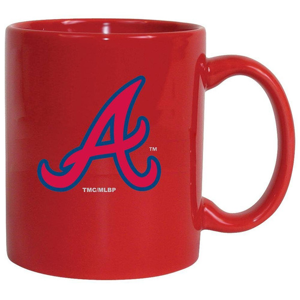 Atlanta Braves 11oz Colored Ceramic Mug
