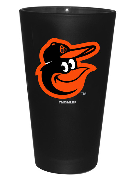 Baltimore Orioles 16oz Color Frosted Pint Color Logo