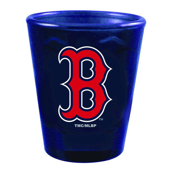 Boston Red Sox Swirl Clear Collect Glass