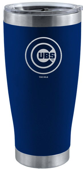 Chicago Cubs 20oz Royal Blue Tumbler w/Etched Logo