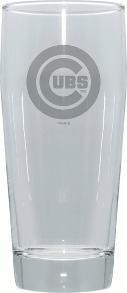 Chicago Cubs 16oz Pub Pilsner w/Etched Logo