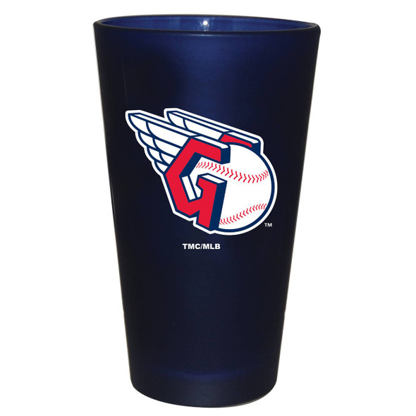 Cleveland Guardians 16oz Color Frosted Pint Color Logo