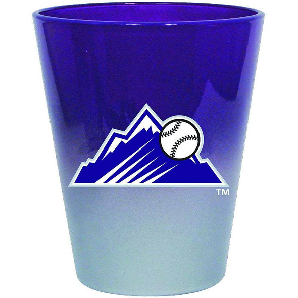 Colorado Rockies 2oz Two Tone Collect Glass