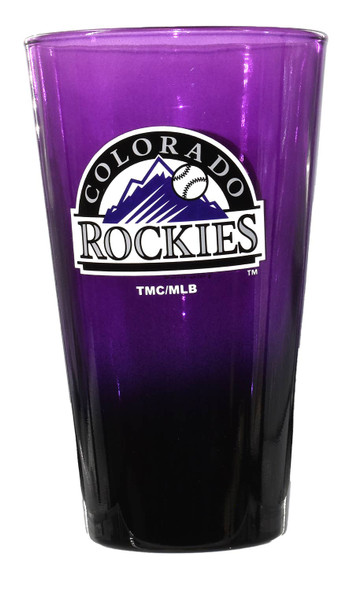 Colorado Rockies 16oz Ombre Pint Glass