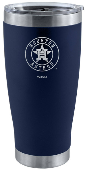 Houston Astros 20oz Navy Tumbler w/Etched Logo