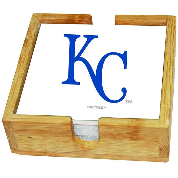 Kansas City Royals Team Logo Square Coaster Set