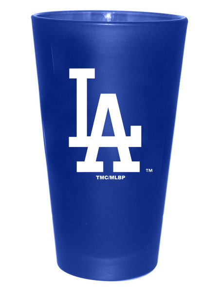 Los Angeles Dodgers 16oz Color Frosted Pint Color Logo