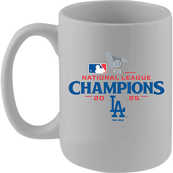 LA Dodgers 11oz White Mug 2025 World Series Champ