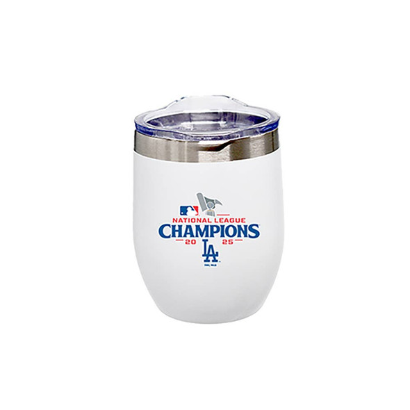 LA Dodgers 12oz Wine Tumbler 2025 World Series Champ