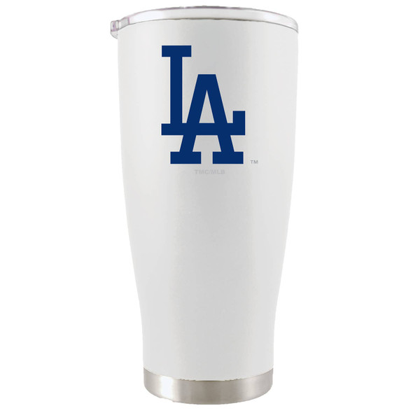 Los Angeles Dodgers 20oz White Tumbler w/Color Logo
