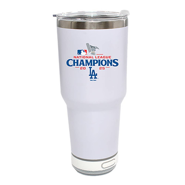 LA Dodgers 30oz Bluetooth Tumbler 2025 World Series Champ