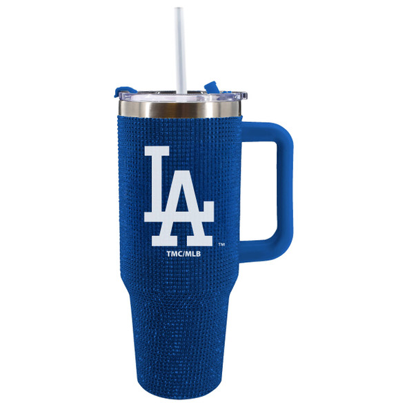 Los Angeles Dodgers 40oz Bling Tumbler