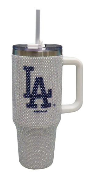 Los Angeles Dodgers 40oz Bling Tumbler