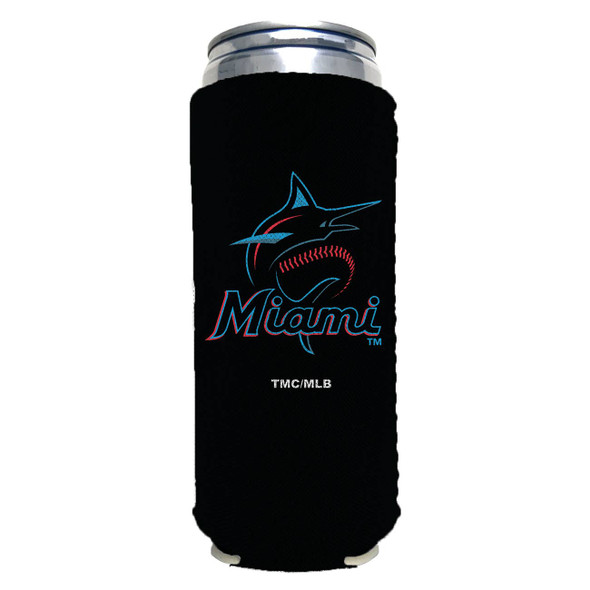Miami Marlins 12oz Slim Can Insulator