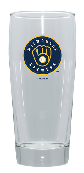Milwaukee Brewers 16oz Pub Pilsner w/Color Logo
