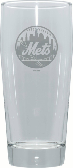 New York Mets 16oz Pub Pilsner w/Etched Logo