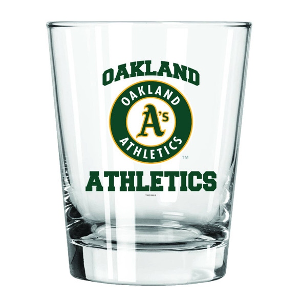 Oakland Athletics 15oz Old Fashioned w/Arches Logo