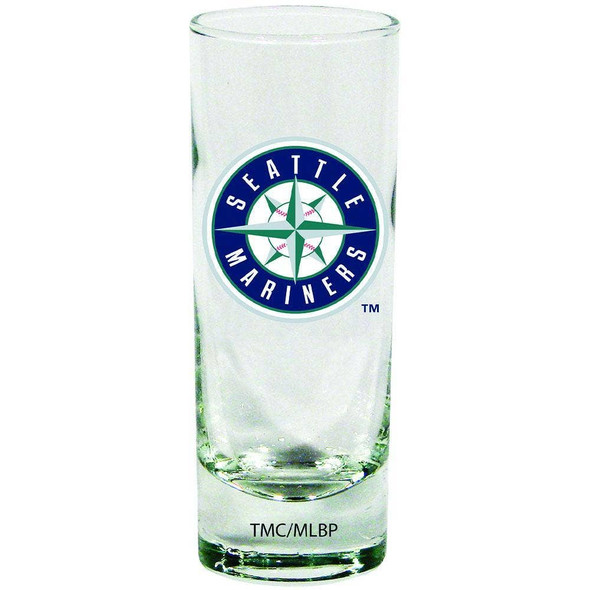 Seattle Mariners 2oz Cordial Glass